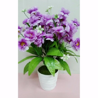 创意桃花桌面摆仿真花绢花假花装饰花客厅家居餐桌茶几摆件装饰品