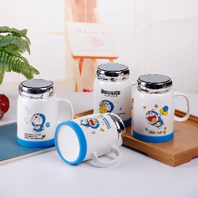 500ML´´ÒâÌմɱ×ÓÂí¿Ë±´ø¸ÇÉ×´óÈÝÁ¿Å£Ä̱¿§·È°ì¹«ÊÒºÈË®±×Ó