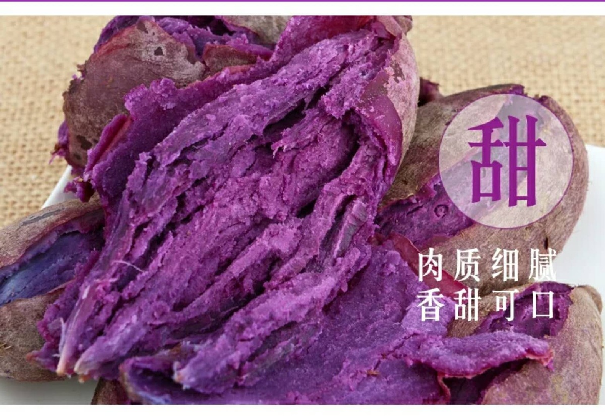 品质有保证紫薯新鲜番薯现挖紫心薯大番薯紫山芋295斤粉甜