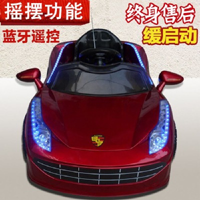電動玩具汽車兒童挖掘機可坐指甲油套裝三輪護眼燈法拉利遙控車小黃童褂子兒童車批發小坐人蕩秋千車越野車車貼畫qq星成長牛奶男