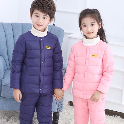 咪咪米琪【兒童羽絨服套裝100%白鴨毛】兒童羽絨服內膽套裝冬季