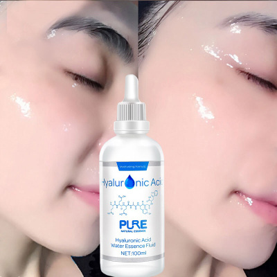 送护手霜【正品玻尿酸原液100ml】涂抹式精华液抗皱抗衰老保湿补水收缩毛孔美白淡斑平衡油脂面膜液柔肤水爽肤水