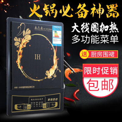 电磁炉家用 多功能火锅电池炉 节能省电家用学生