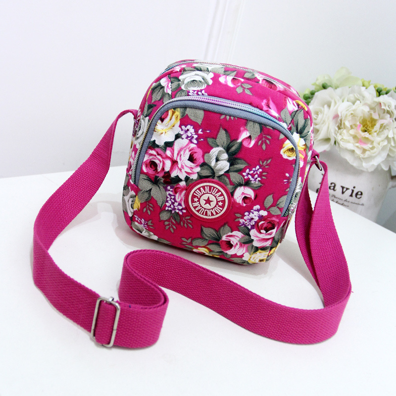 Korean Messenger Bag Mini Bag nylon canvas mother buy vegetable bag Mobile Phone Wallet simple leisure woman bag