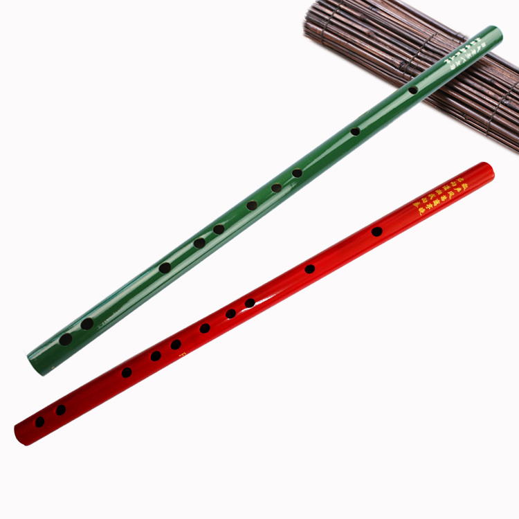 古风横笛精致中国风民族仿古学习一节苦竹入门笛 初学笛子乐器
