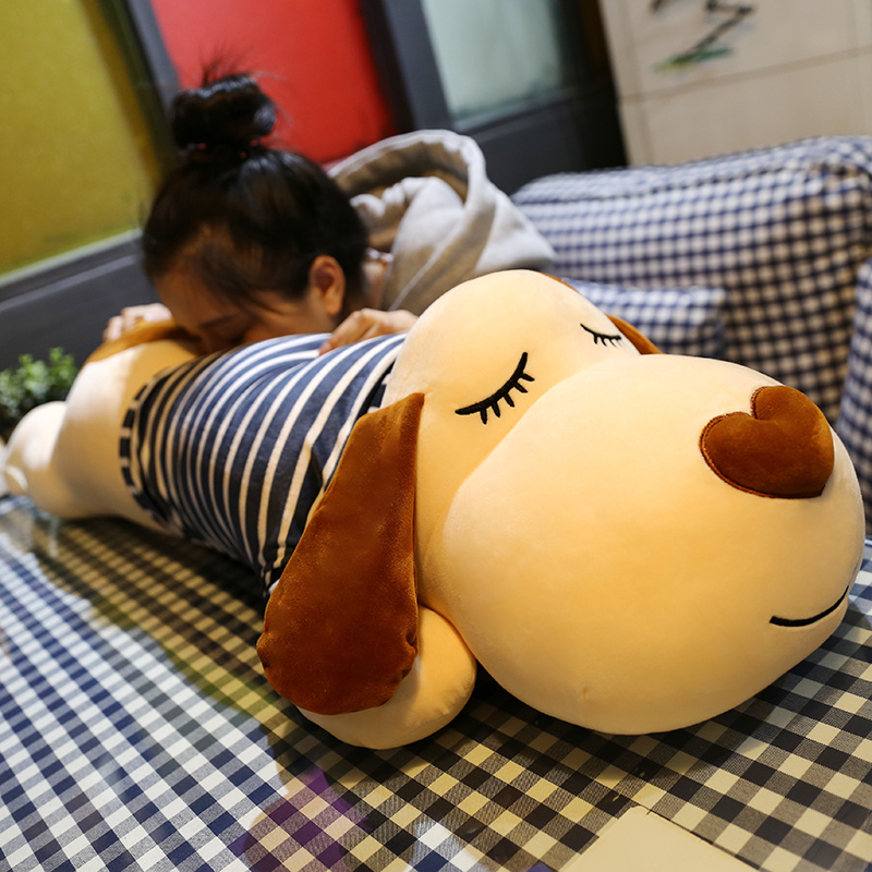 Cute plush toy dog prone dog doll sleeping pillow pillow dog doll doll doll children's toy