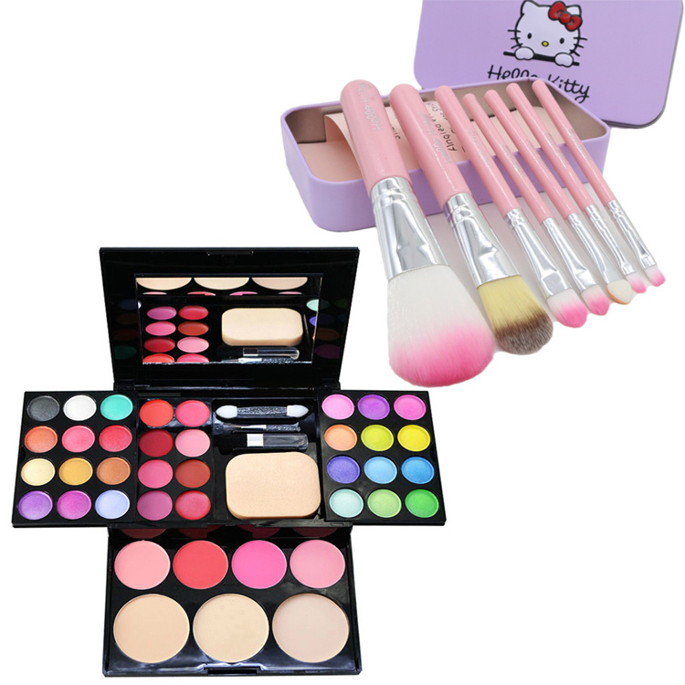 Makeup boxes, makeup sets, eye shadow, pearlescent beginners, children's stage makeup
