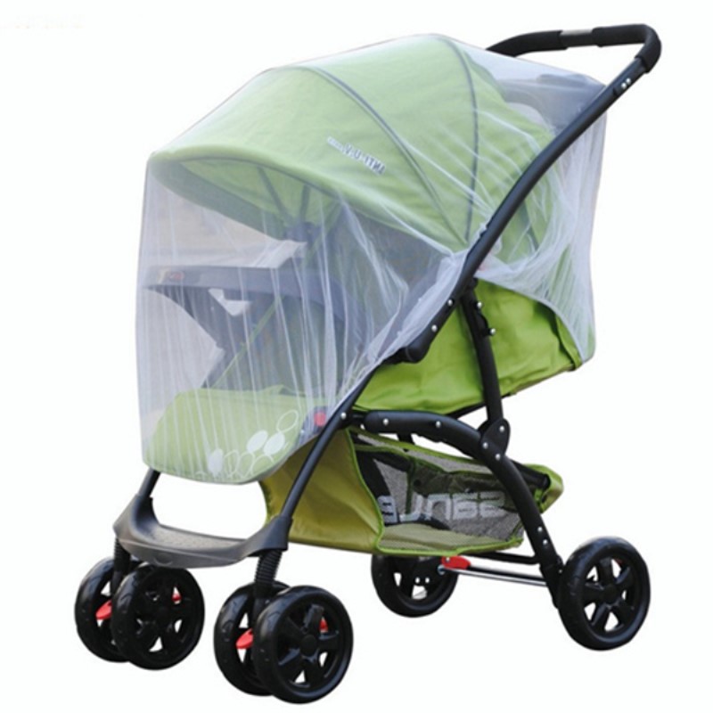 Universal full cover baby stroller mosquito net