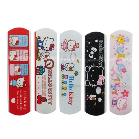 Band aid cartoon band aid creative children's wound stick girl lovely waterproof breathable Korean anti abrasion foot OK bandage