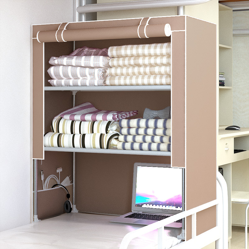 床上宿舍寝室简易床头衣柜神器收纳