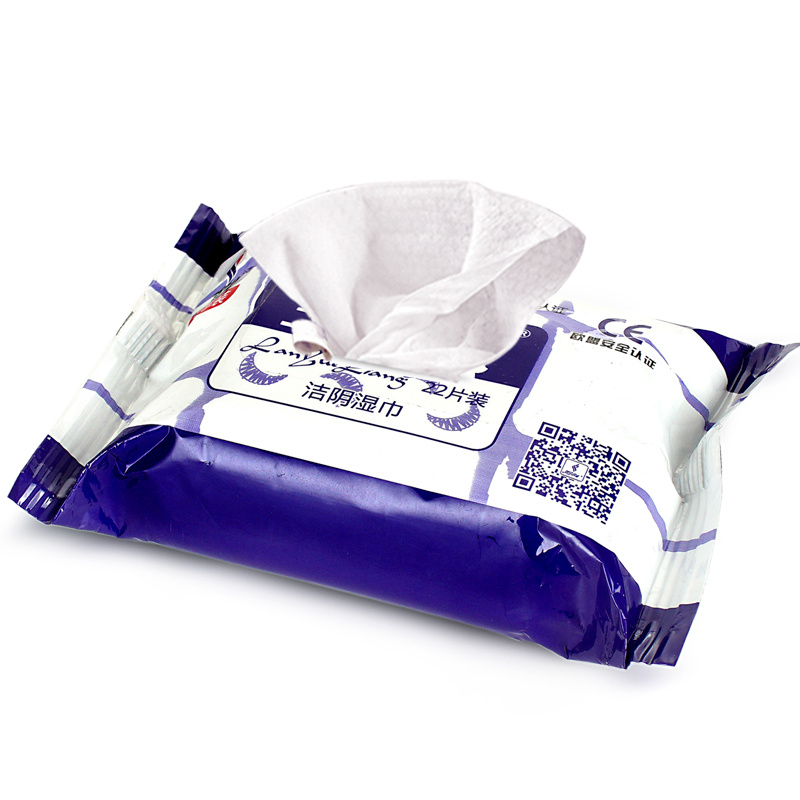 兰月亮成人湿巾纸房事洁阴杀菌消毒一次性便携男女卫生湿纸巾批发
