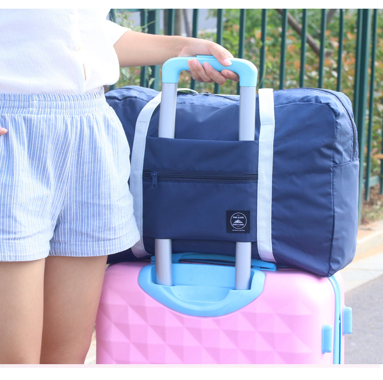 【旅行包】拉杆包手提行李袋行李包大容量短途单肩包女折叠袋子收纳袋