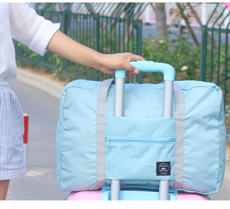 【旅行包】拉杆包手提行李袋行李包大容量短途单肩包女折叠袋子收纳袋