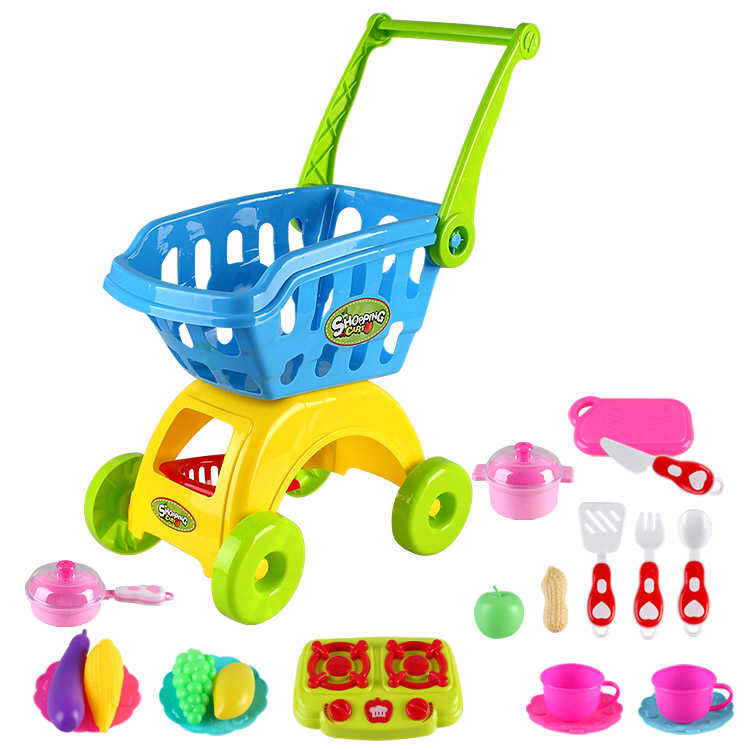 baby shopping trolley toy