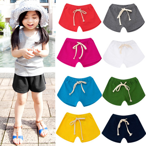 Yan Zhihan children's wear girls' shorts summer sports shorts Korean beach pants