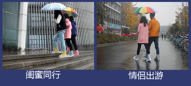 【利雨】升级防滑耐磨加厚款防雨鞋套雨鞋套防水鞋套