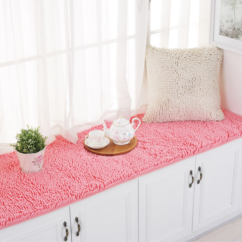 飘窗垫窗台垫田园榻榻米垫子简约现代加厚阳台垫子防滑定做飘窗毯