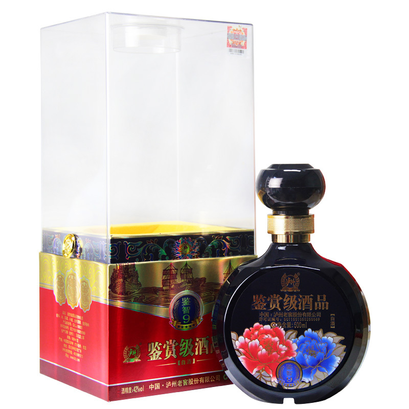 42°泸州系列 鉴赏级酒品鉴智9 白酒500ml