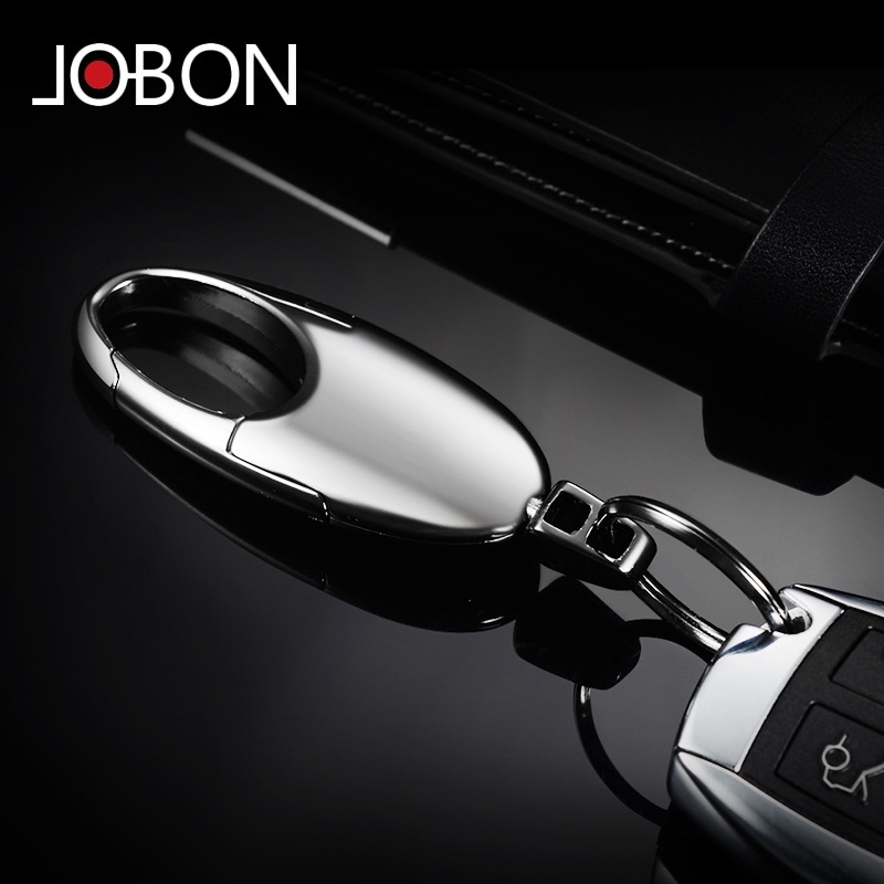 JOBON汽车钥匙扣车载高档钥匙环男士车用创意用品