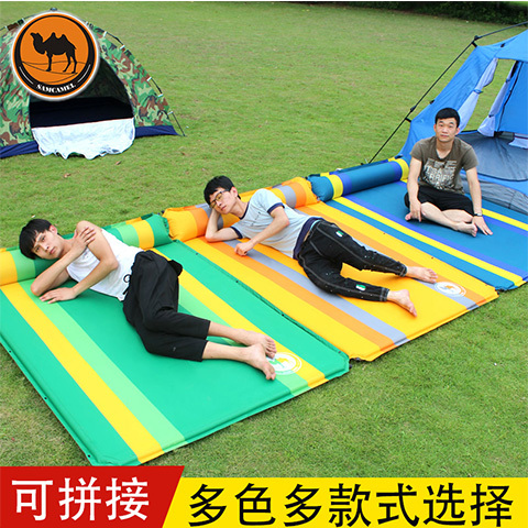 自动充气垫户外可拼接防潮垫露营野营帐篷垫子午休睡垫野餐垫