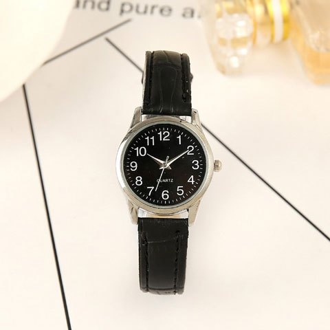 Minimalist Quartz Watch For Couples And Students Casual Style_voghion.com