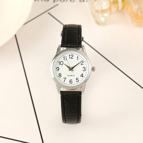 Minimalist Quartz Watch For Couples And Students Casual Style_voghion.com