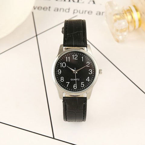 Minimalist Quartz Watch For Couples And Students Casual Style_voghion.com