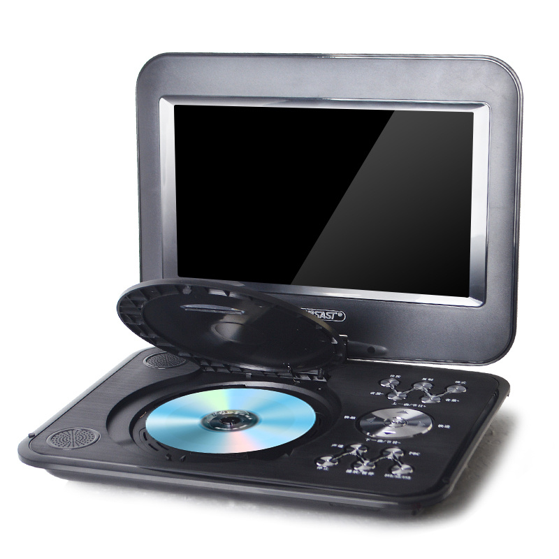 先科移动dvd影碟机播放器高清儿童便携式evd带小电视老人看戏机