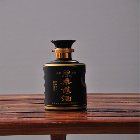 山西永济特产桑落酒黑金20年陈酿475ml*2瓶