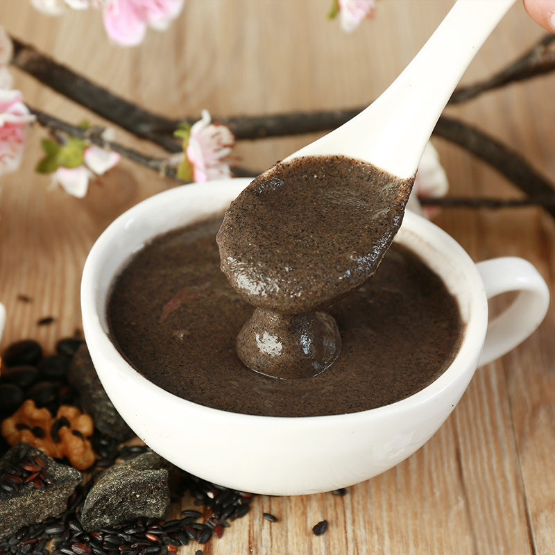 下单即送杯勺】 黑芝麻核桃桑葚粉600g*2罐 保质保量 品牌正品