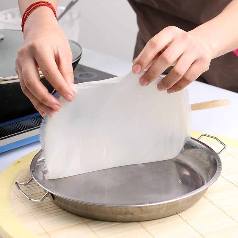 不锈钢凉皮锣锣盘凉皮罗罗家用凉皮盘子制作做凉皮盘工具做面皮盘