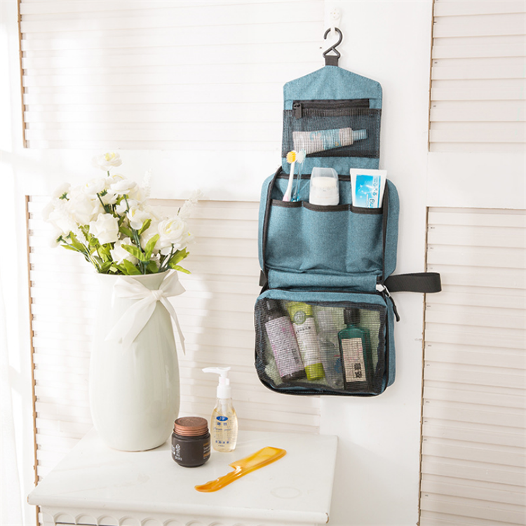 防水旅行洗漱化妆包 手提便携大容量可悬挂整理收纳袋便携化妆包