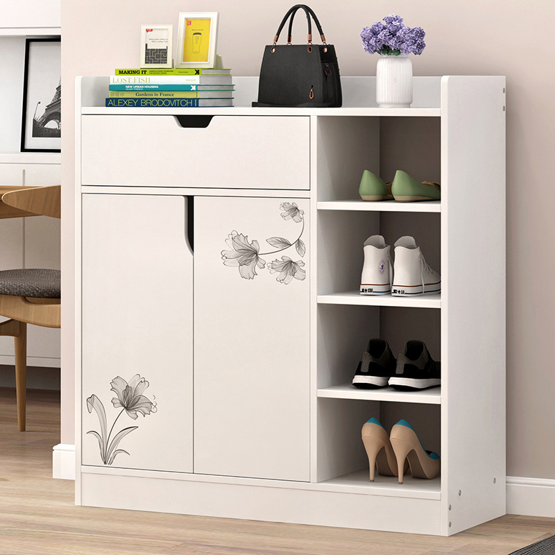 Buy Litai Shoe Cabinet Multi Functional Imitation Wood Door Hall