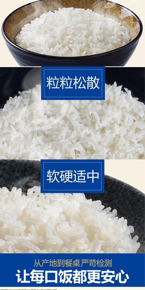 田道谷 生态大米煲仔饭专用米10斤20斤长粒香米丝苗米湖北新米