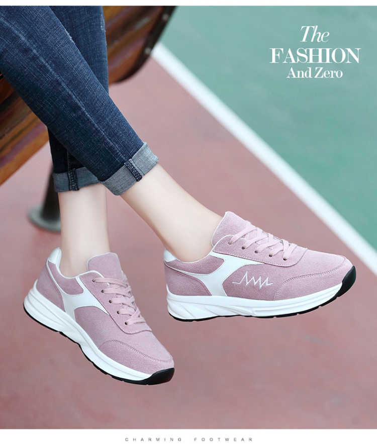 【古奇天伦】【牛皮真皮】春秋季新款真皮韩版百搭低帮女鞋8825