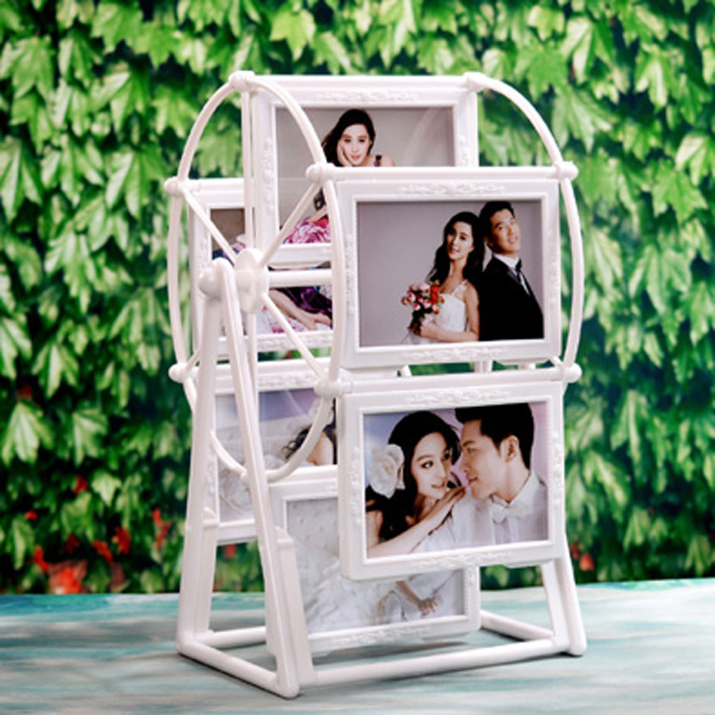 5-inch Ferris wheel photo frame table European creative rotating photo frame wedding photos for children